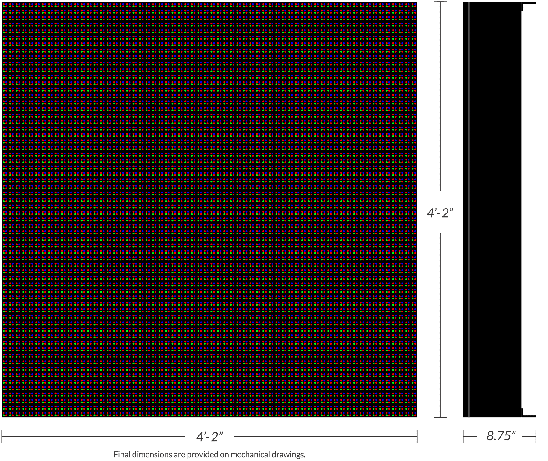 64x64 Standard Resolution Panel