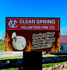 Best community EMC digital combination sign for a firehouse fire department