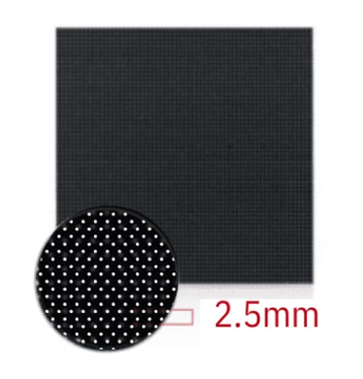best indoor video wall display 2.5MM pixel pitch size visual example of the resolution