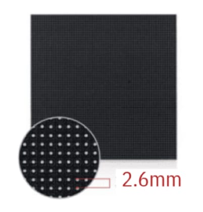 best indoor video wall display 2.6MM pixel pitch size visual example of the resolution